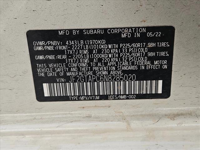 used 2022 Subaru Crosstrek car, priced at $22,249