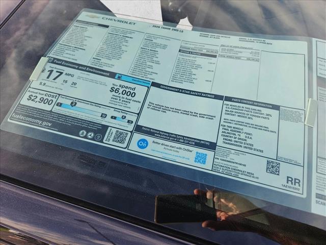 new 2026 Chevrolet Tahoe car, priced at $62,636