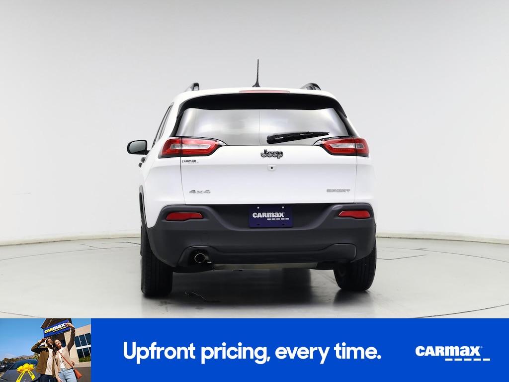 used 2017 Jeep Cherokee car, priced at $12,599