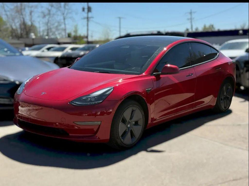 used 2023 Tesla Model 3 car, priced at $25,990