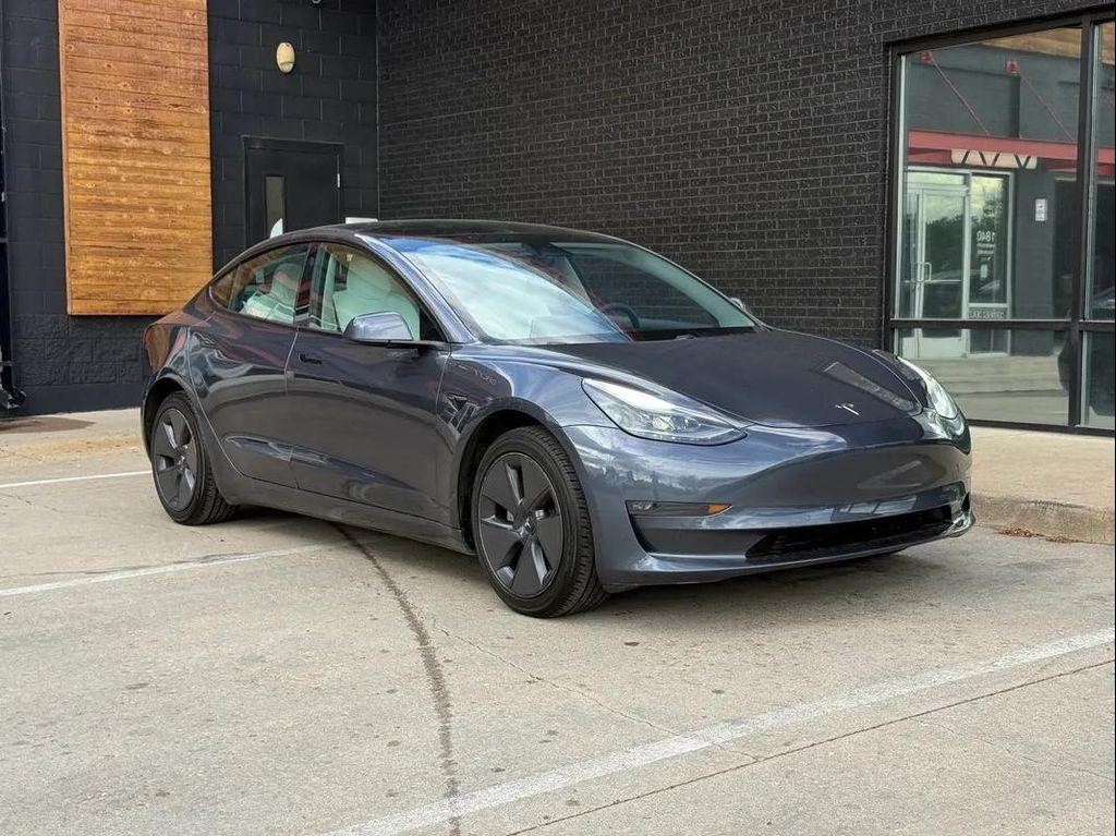used 2022 Tesla Model 3 car, priced at $27,490