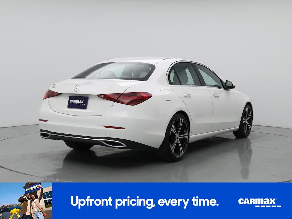 used 2022 Mercedes-Benz C-Class car, priced at $31,998
