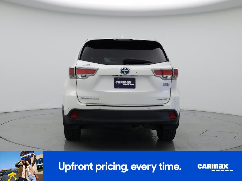 used 2015 Toyota Highlander Hybrid car, priced at $22,998