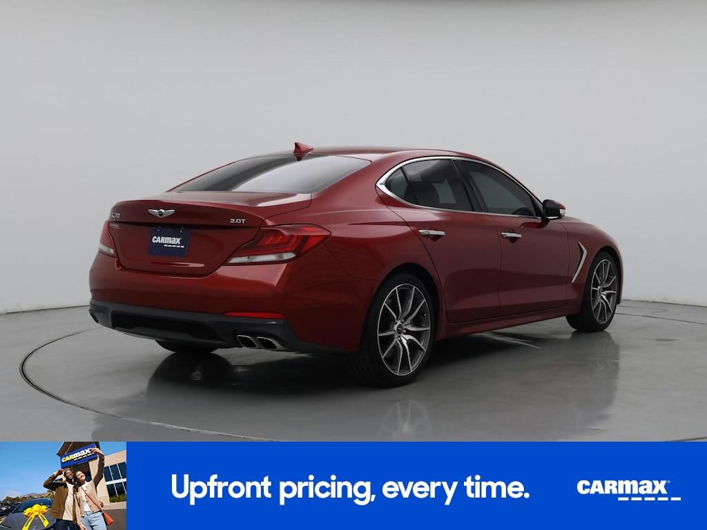 used 2021 Genesis G70 car, priced at $26,998