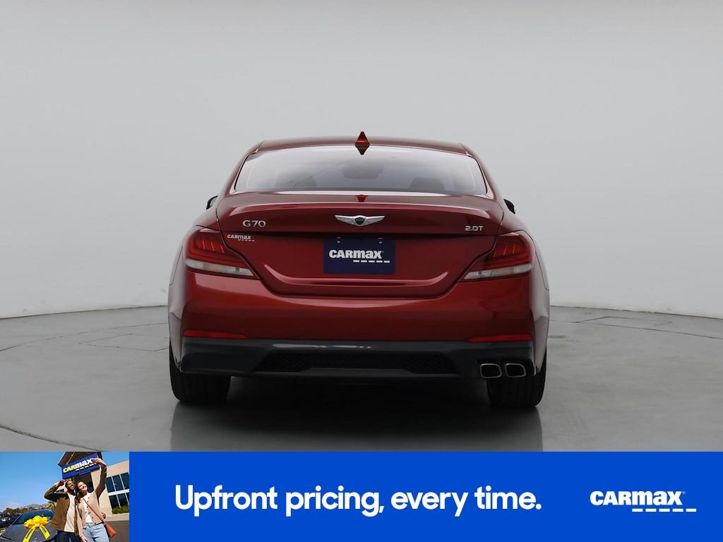 used 2021 Genesis G70 car, priced at $26,998
