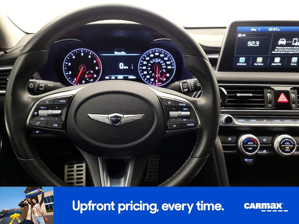used 2021 Genesis G70 car, priced at $26,998