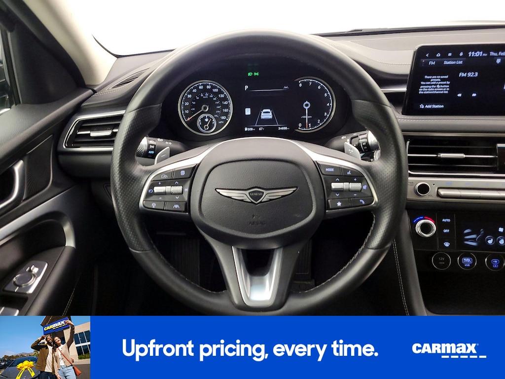 used 2025 Genesis G70 car, priced at $30,998