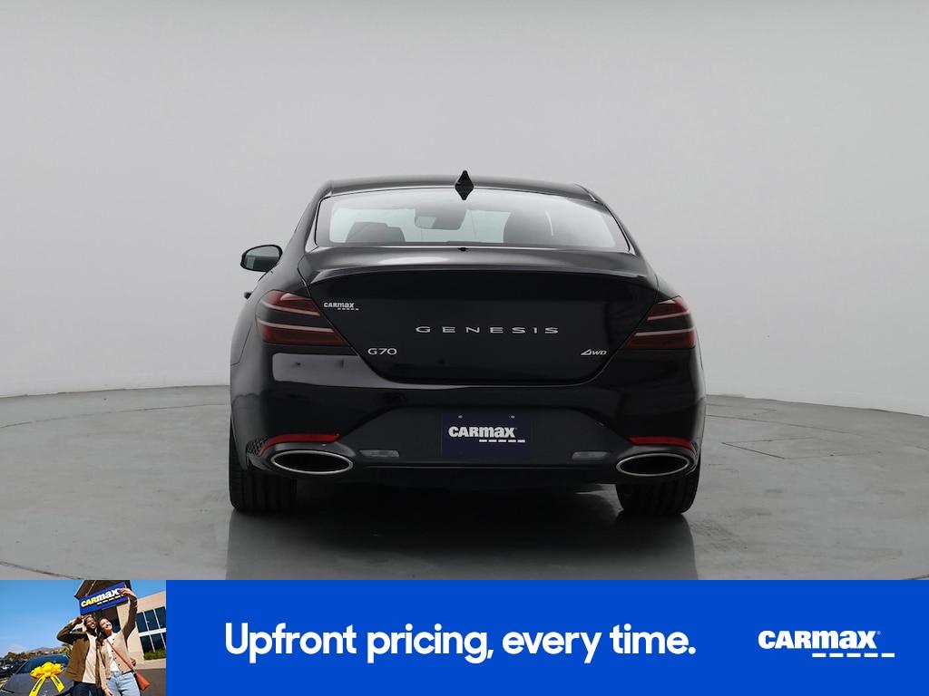 used 2025 Genesis G70 car, priced at $30,998