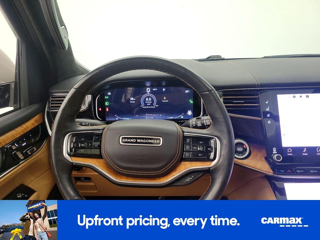 used 2022 Jeep Grand Wagoneer car, priced at $59,998