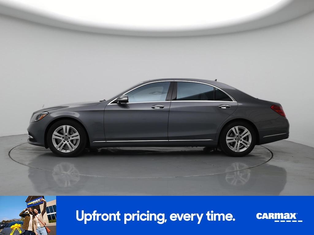used 2018 Mercedes-Benz S-Class car, priced at $39,998