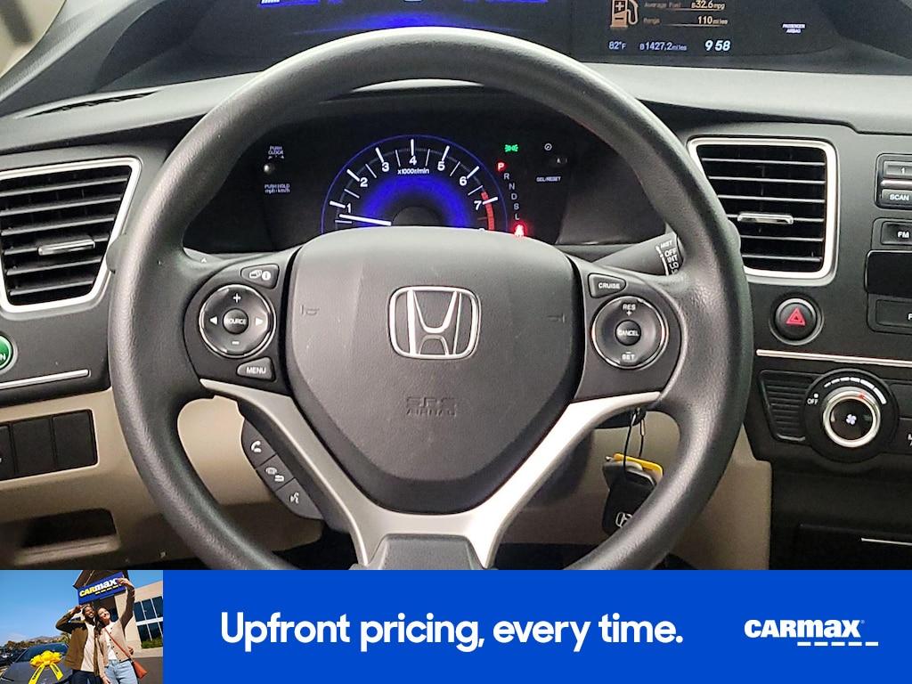 used 2015 Honda Civic car, priced at $16,998