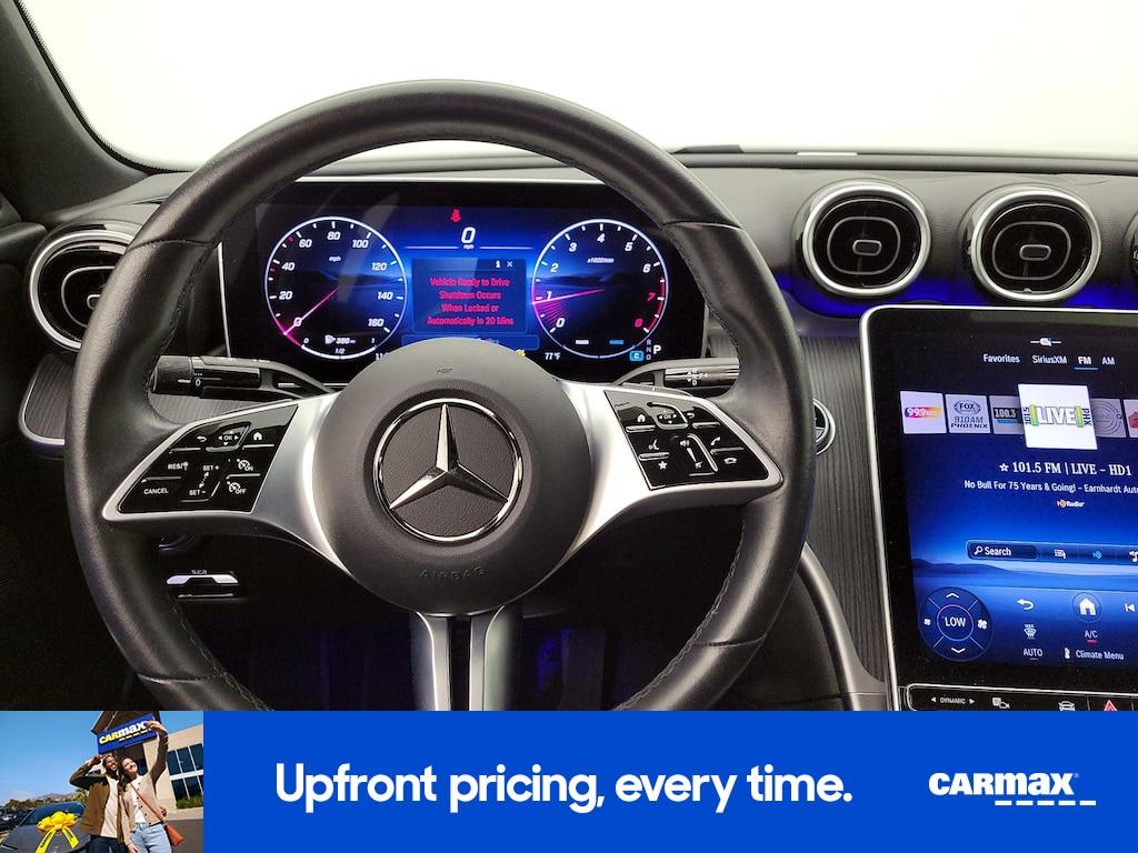 used 2025 Mercedes-Benz C-Class car, priced at $36,998