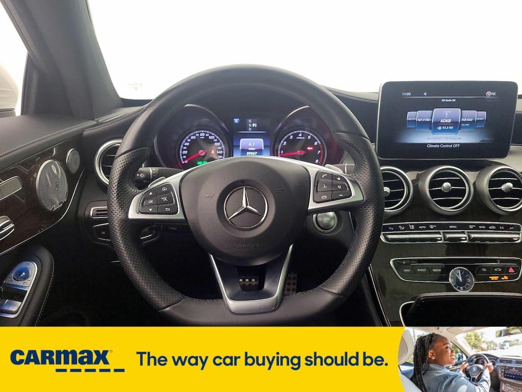 used 2017 Mercedes-Benz C-Class car, priced at $23,998
