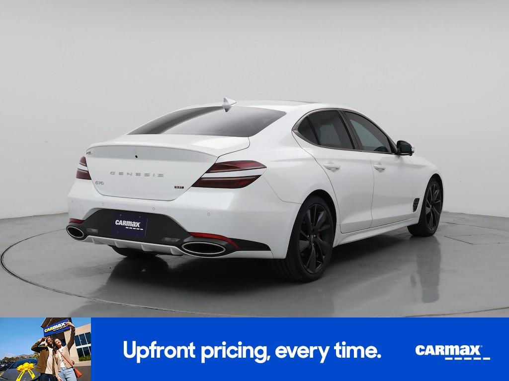used 2022 Genesis G70 car, priced at $34,998