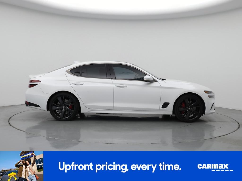 used 2022 Genesis G70 car, priced at $34,998