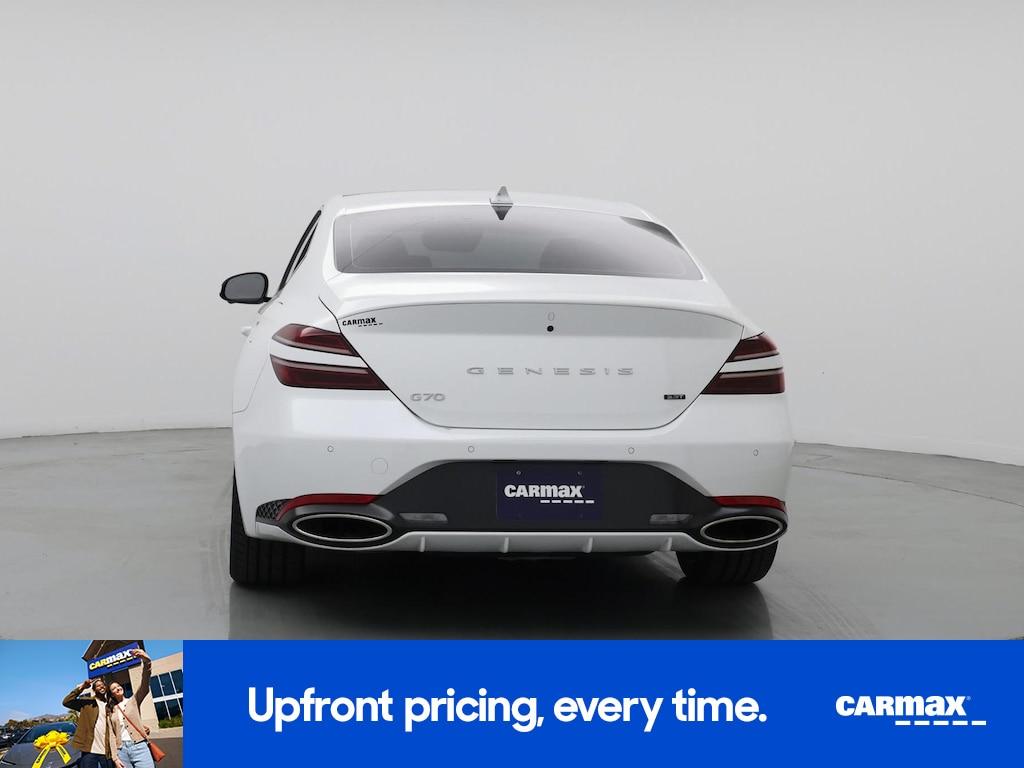 used 2022 Genesis G70 car, priced at $34,998