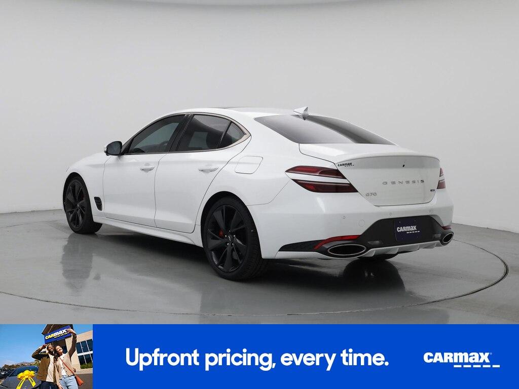 used 2022 Genesis G70 car, priced at $34,998