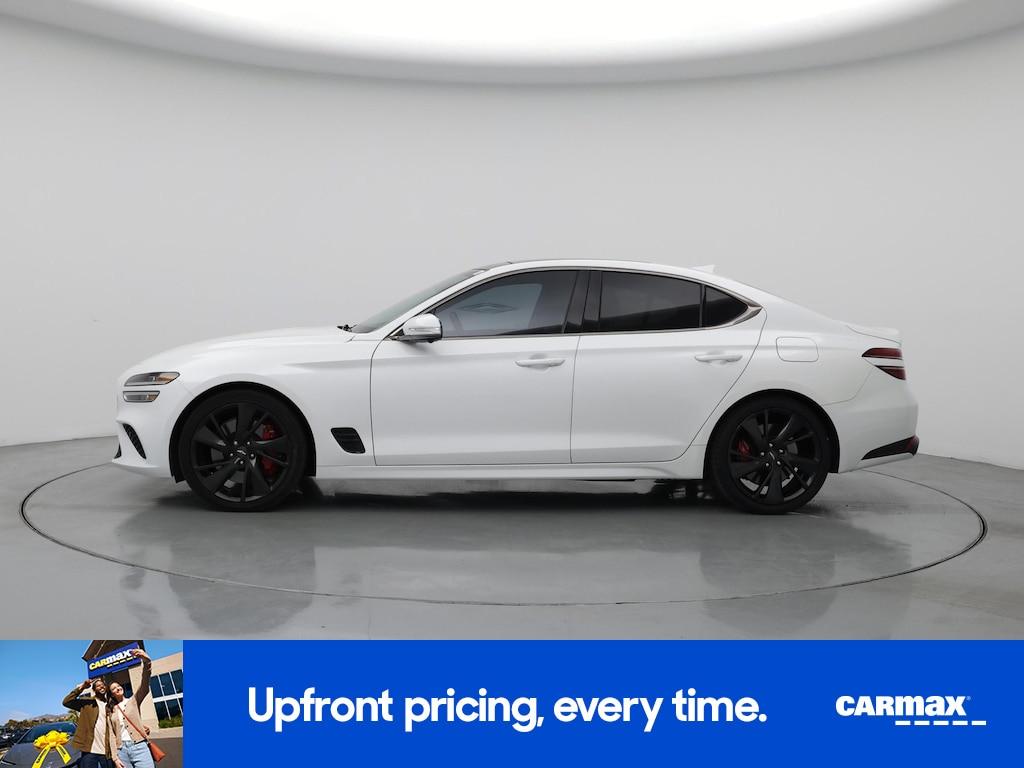 used 2022 Genesis G70 car, priced at $34,998