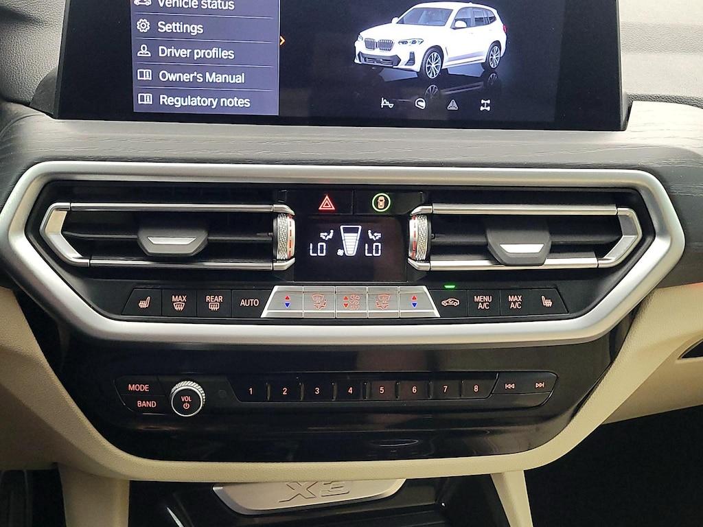 used 2022 BMW X3 car, priced at $31,998