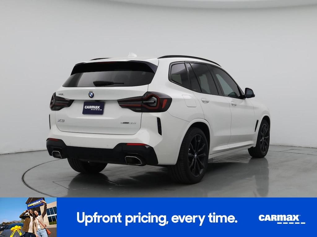 used 2022 BMW X3 car, priced at $31,998
