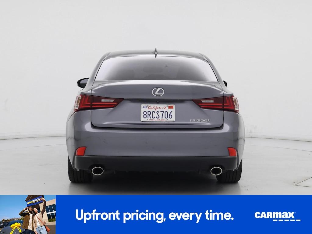 used 2016 Lexus IS 200t car, priced at $15,998