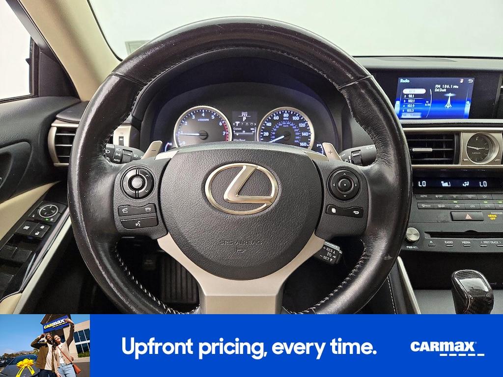 used 2016 Lexus IS 200t car, priced at $15,998