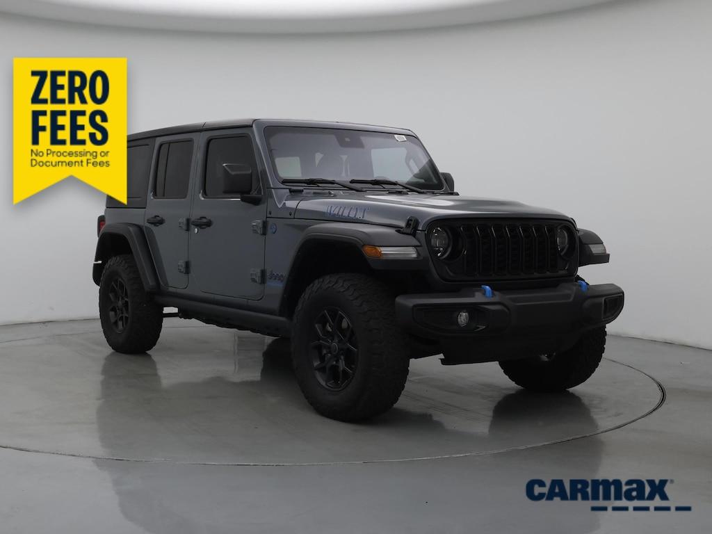 used 2024 Jeep Wrangler 4xe car, priced at $32,998