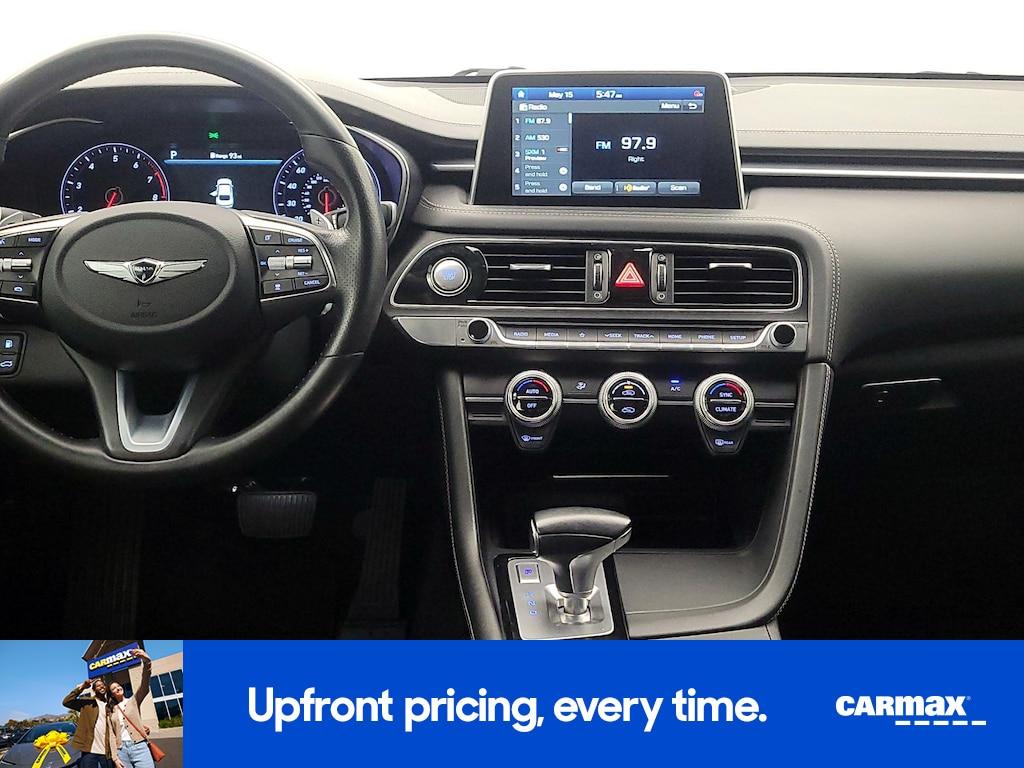 used 2021 Genesis G70 car, priced at $20,998