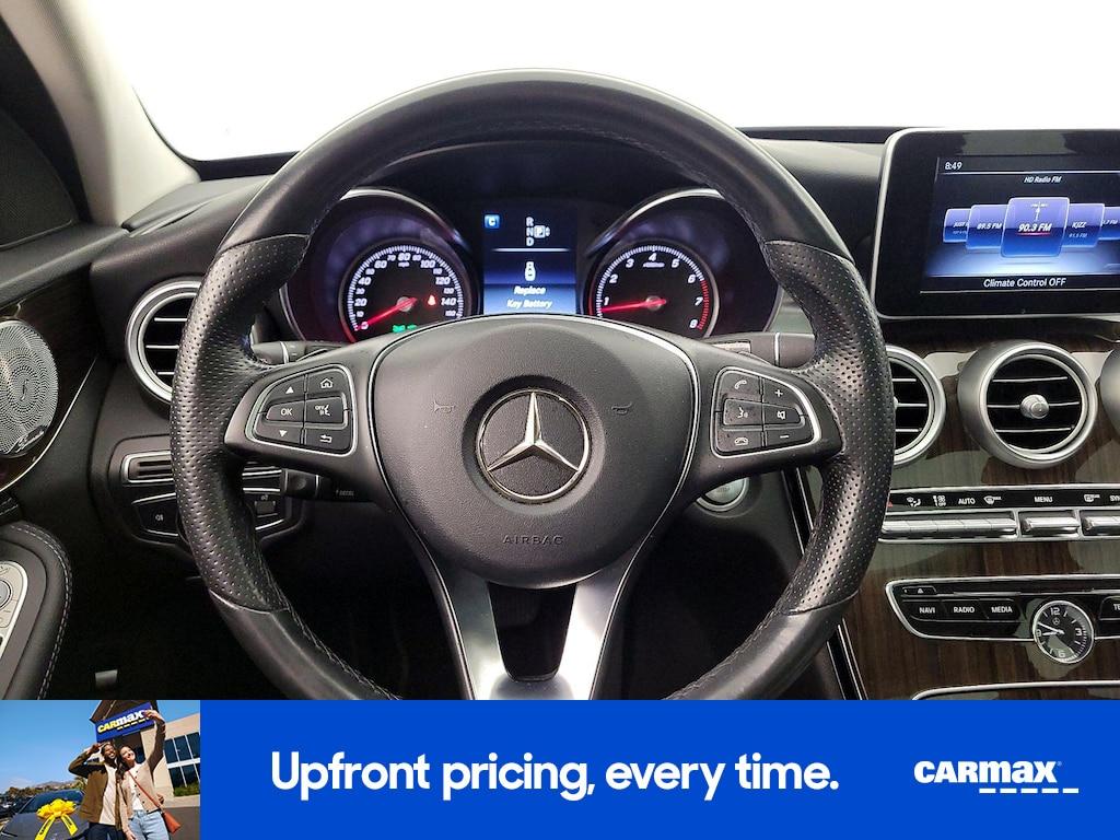 used 2015 Mercedes-Benz C-Class car, priced at $22,998