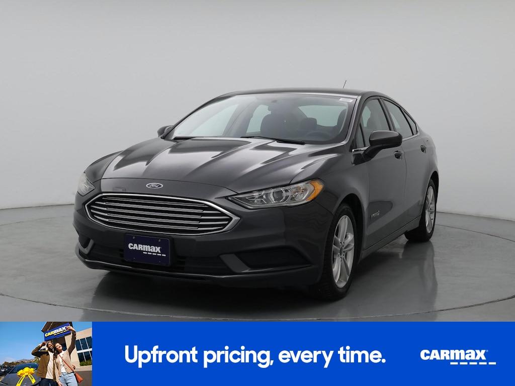 used 2018 Ford Fusion Hybrid car, priced at $12,998