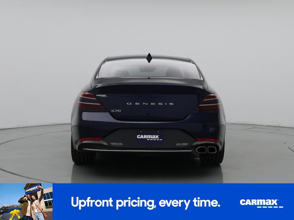 used 2022 Genesis G70 car, priced at $29,998