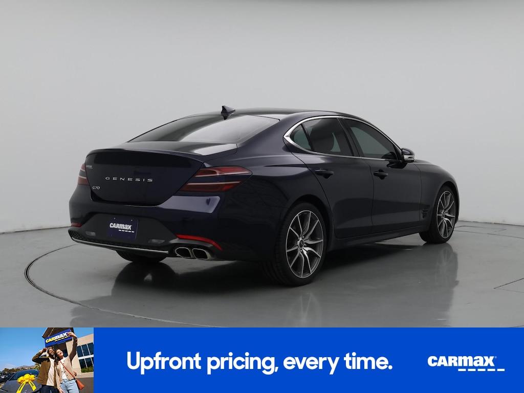 used 2022 Genesis G70 car, priced at $29,998
