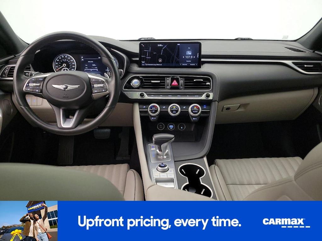 used 2022 Genesis G70 car, priced at $29,998