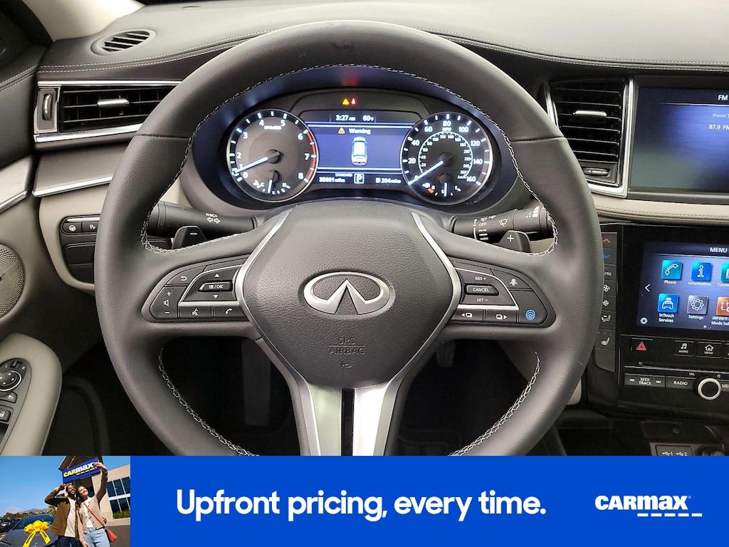 used 2023 INFINITI QX50 car, priced at $28,998