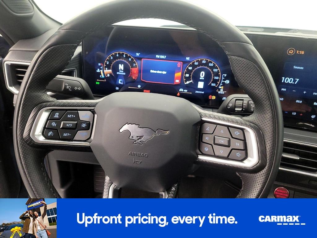 used 2024 Ford Mustang car, priced at $50,998