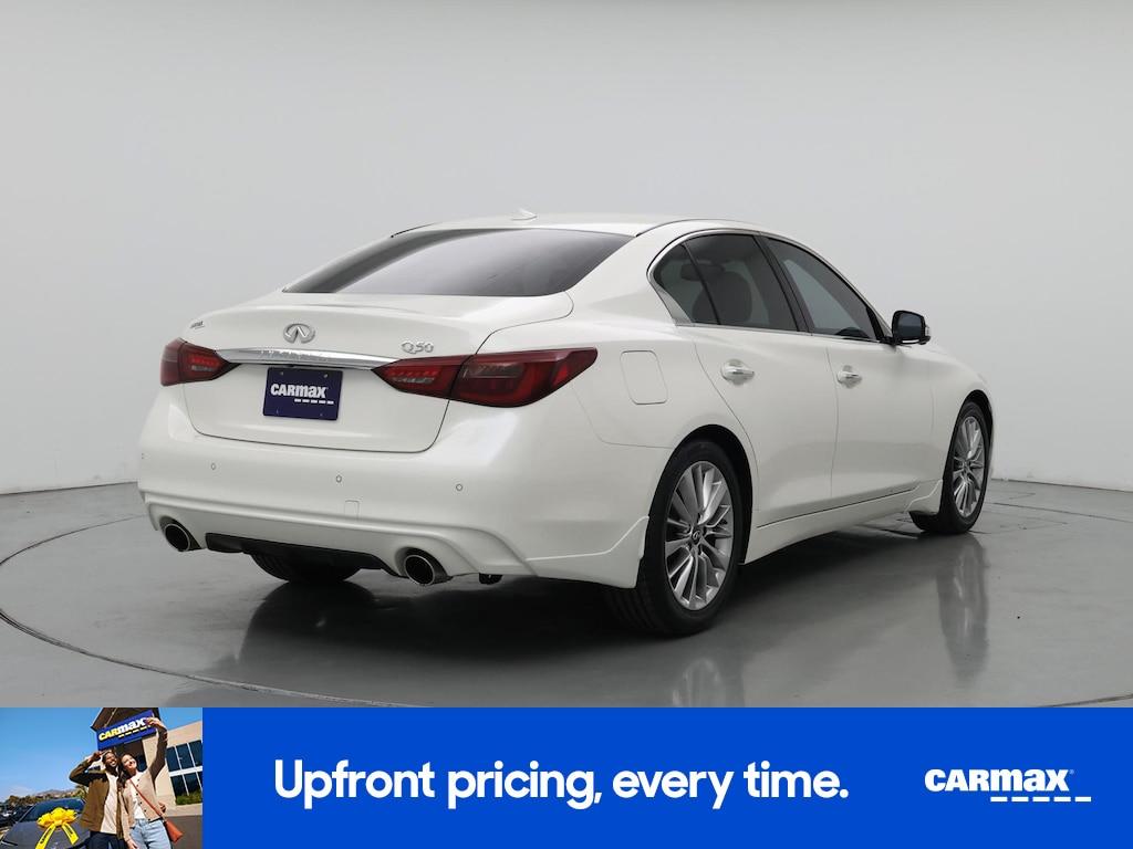 used 2021 INFINITI Q50 car, priced at $27,998
