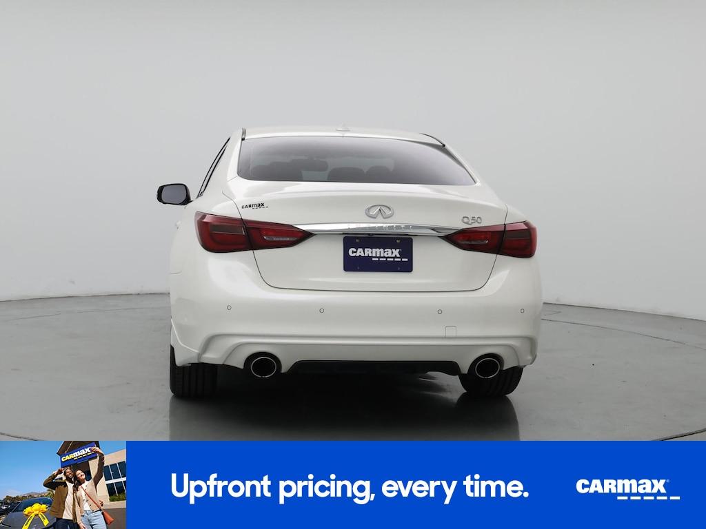 used 2021 INFINITI Q50 car, priced at $27,998