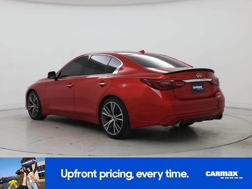used 2021 INFINITI Q50 car, priced at $25,998