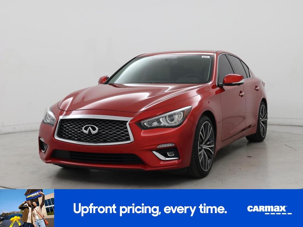 used 2021 INFINITI Q50 car, priced at $25,998