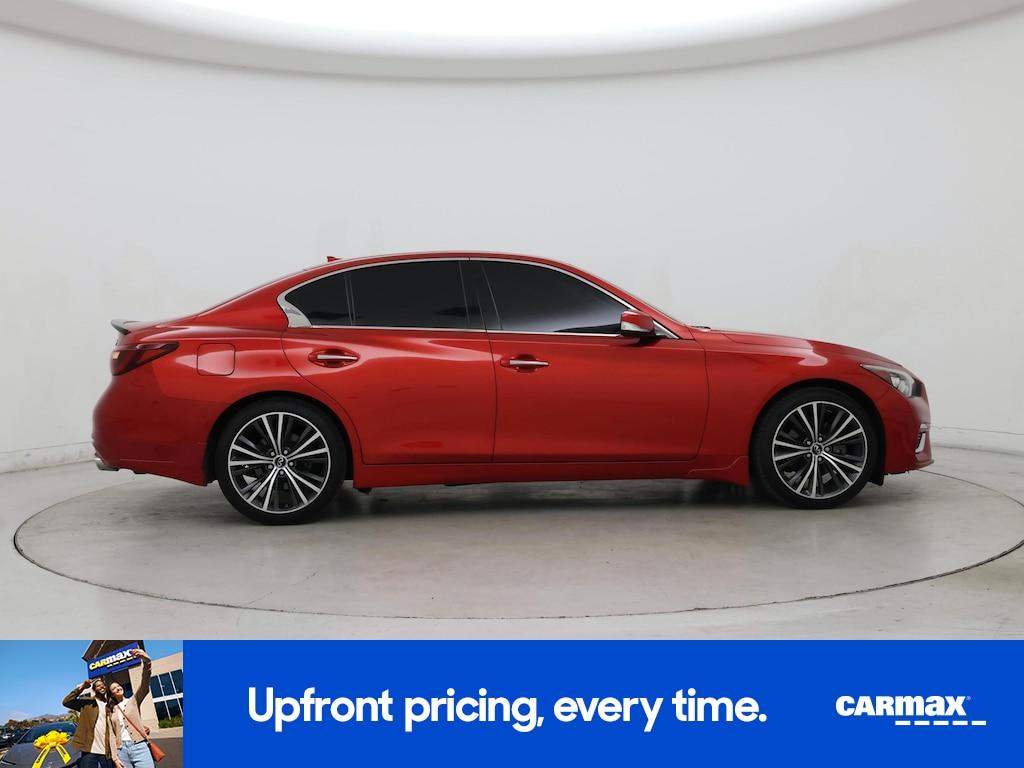 used 2021 INFINITI Q50 car, priced at $25,998