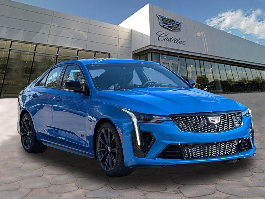 new 2026 Cadillac CT4-V car, priced at $76,239