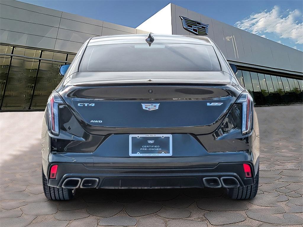 used 2023 Cadillac CT4-V car, priced at $39,500