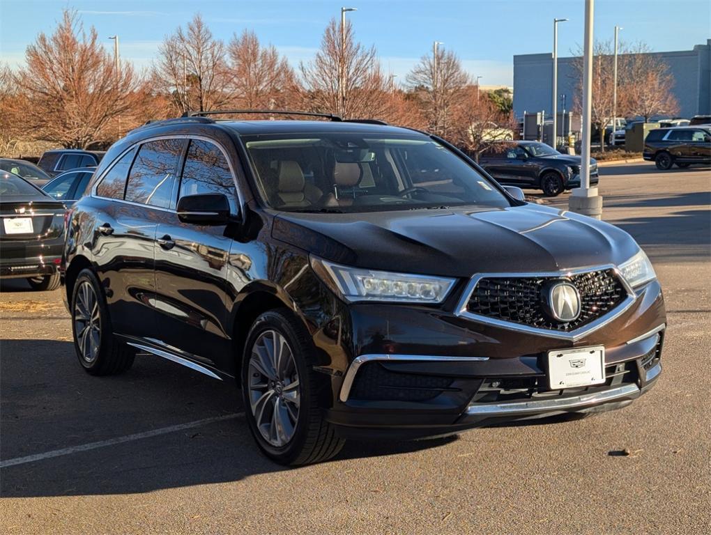 used 2018 Acura MDX car, priced at $17,500