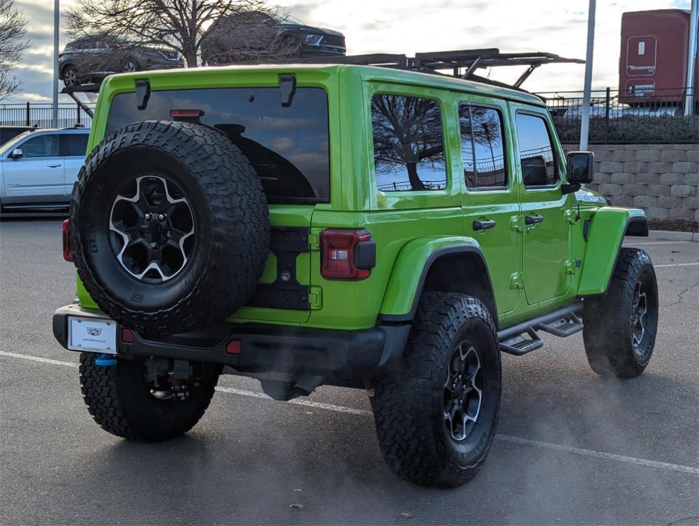 used 2021 Jeep Wrangler Unlimited 4xe car, priced at $31,000