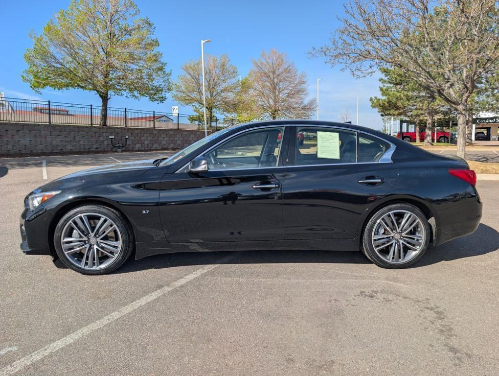 used 2015 INFINITI Q50 car, priced at $17,000