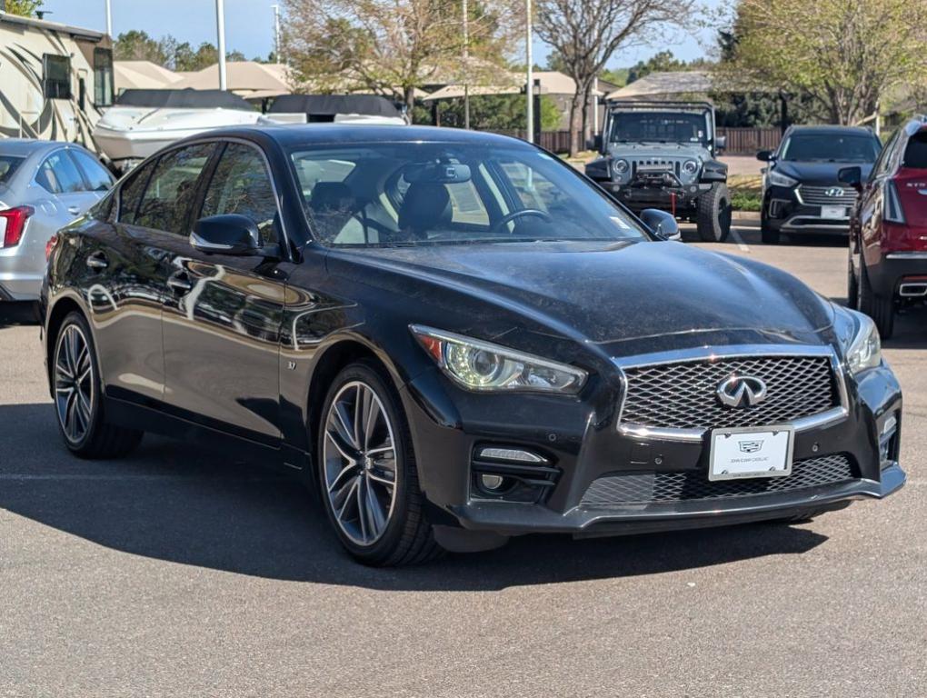 used 2015 INFINITI Q50 car, priced at $17,000