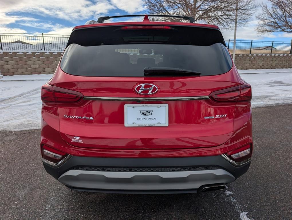 used 2020 Hyundai Santa Fe car, priced at $20,500