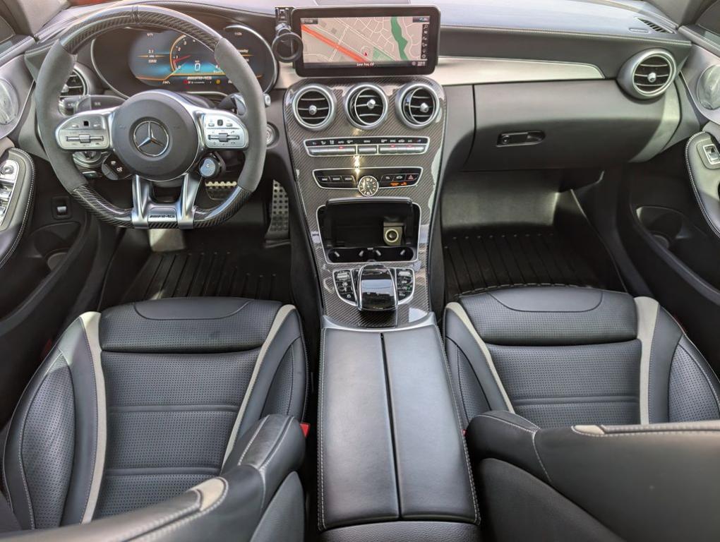 used 2021 Mercedes-Benz AMG C 63 car, priced at $61,500