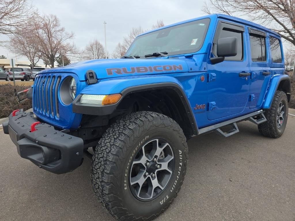 used 2022 Jeep Wrangler Unlimited car, priced at $43,000