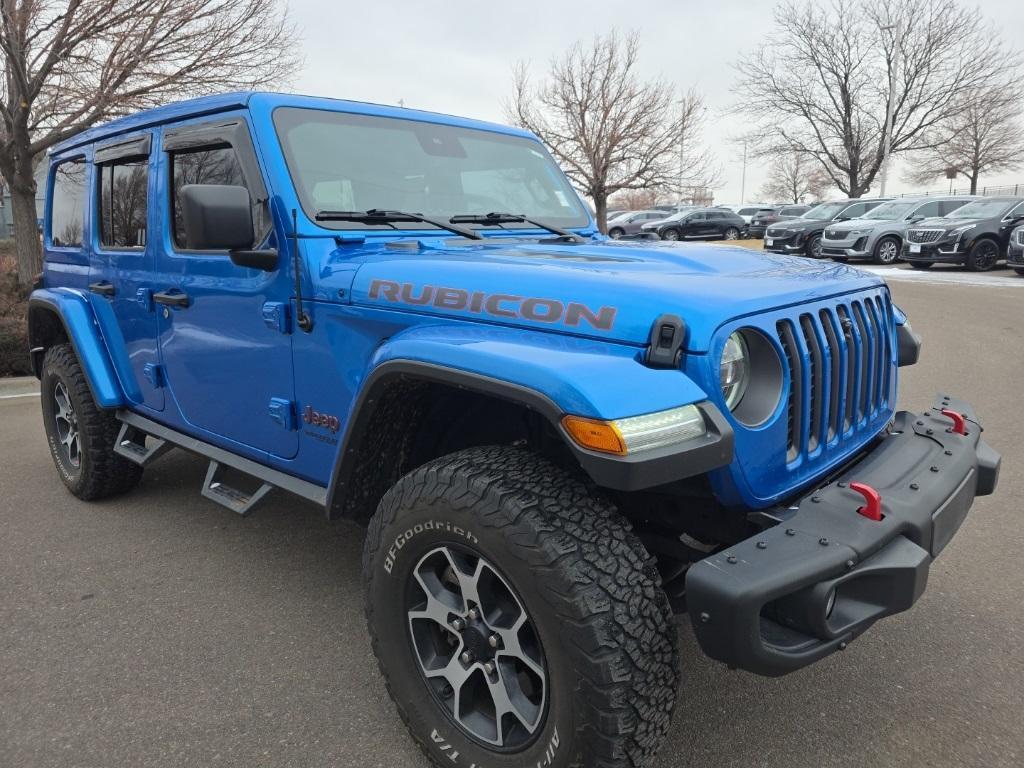 used 2022 Jeep Wrangler Unlimited car, priced at $43,000